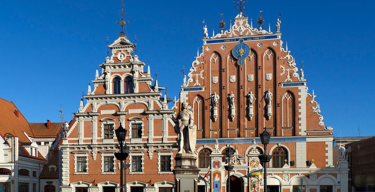 Das Schwarzhäupterhaus in Riga