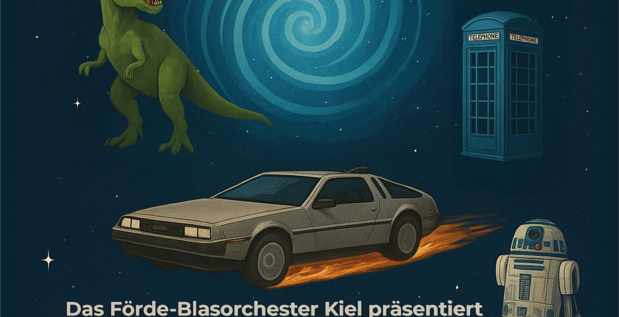 Plakat Konzert April Zeitreise 