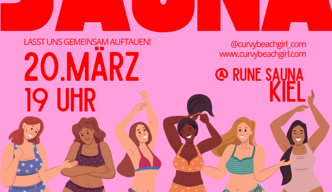 Eventposter der Curvy Sauna Session by CURVYBEACHGIRL am 20.03.2026