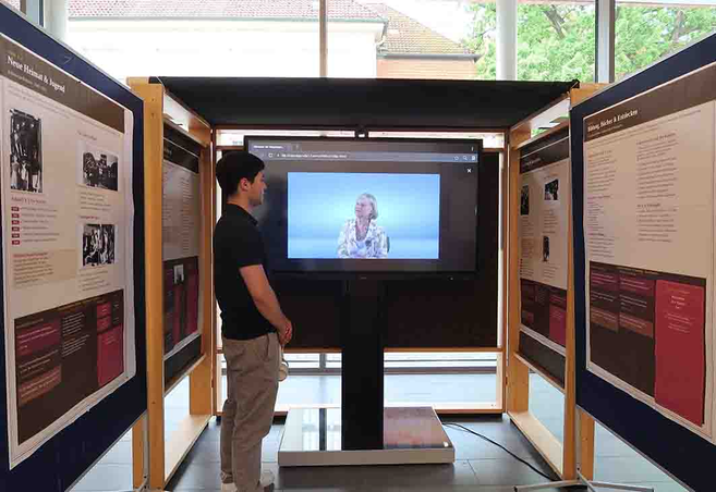 Eine Ausstellung der 12. Klasse des RBZ-Wirtschaft am Westring