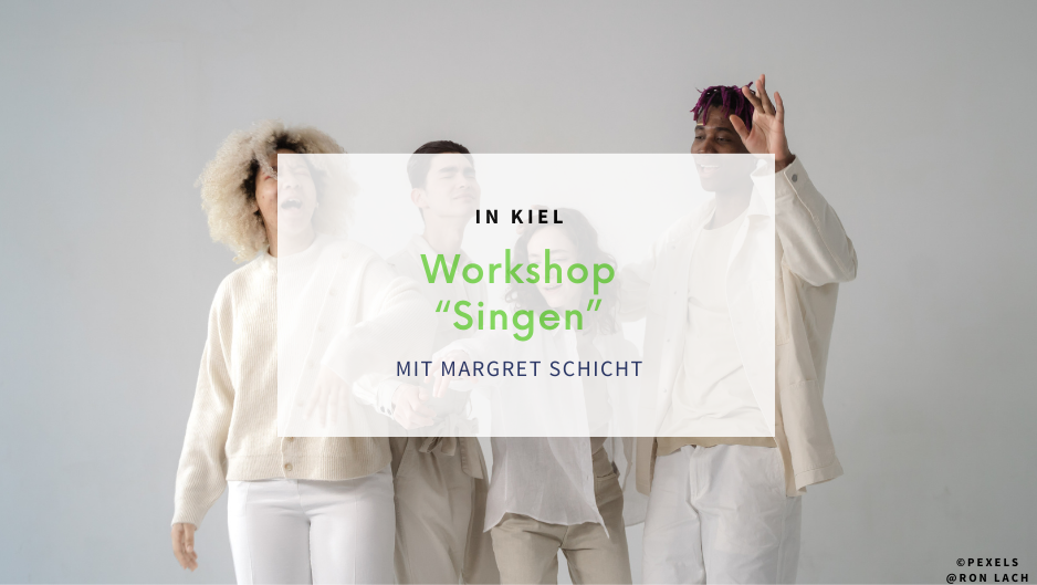 drei singende Menschen