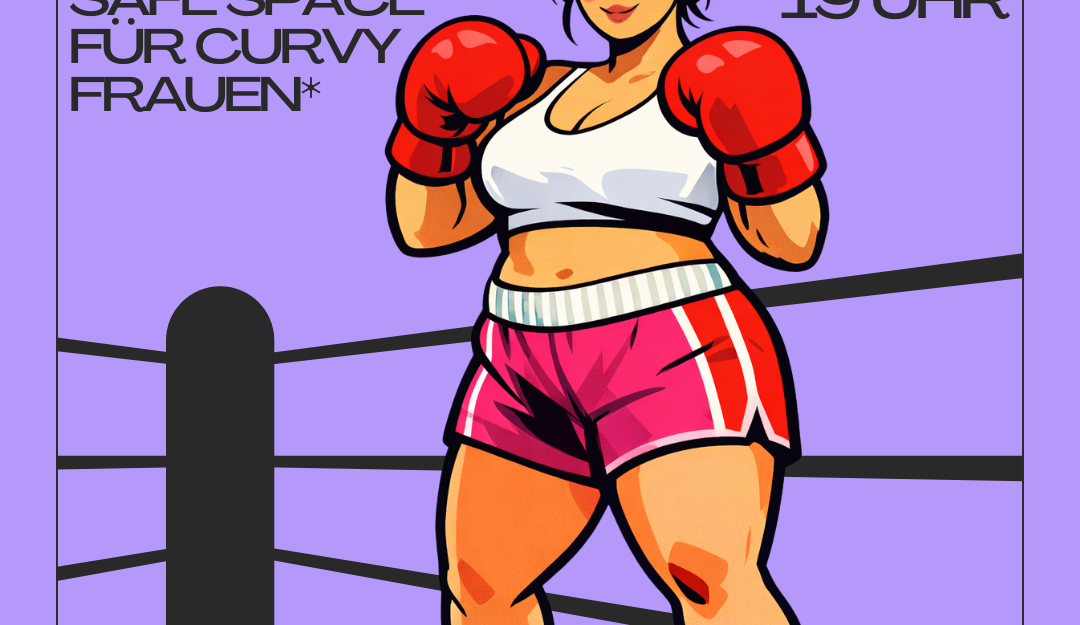 Eventposter Curvy Boxen by CURVYBEACHGIRL in Kiel am 24.02.2026